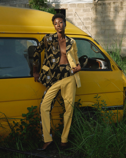 A model wearing an exclusive NoorTribe collection piece.